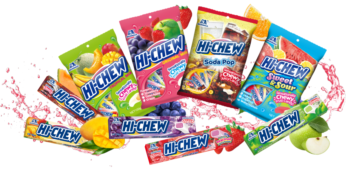 HI-CHEW product banner